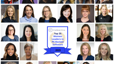 Calibre One Top 25 Women Leaders in US PE-Backed Software 2025